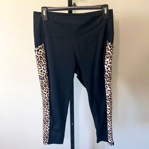 Black Brilliant Hi-Rise Legging 28" (14-16)